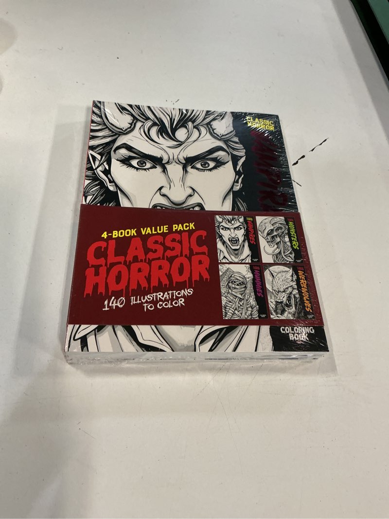 Condition photo showing New/Like New for classic horror 4 pack bundle