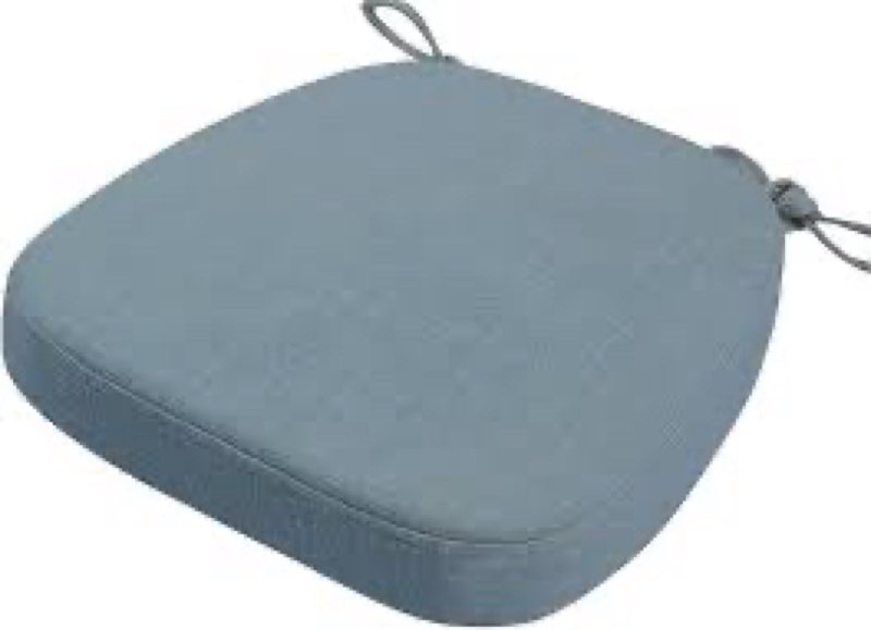 (Similar)16x15 17x16.5 Seat Cushions for Office, Kitchen, and Dining Room Chairs Non-Slip, Washable Chair Cushions with Ties and Removable Cover(18,17x16.5x1in)