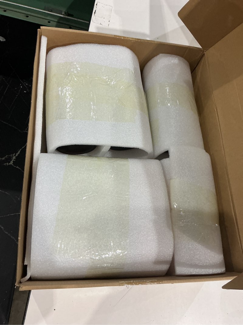 Condition photo showing Good Condition for patikil 6 pack reagent media storage bottles, 500ml borosilicate glass graduated round bottles with orange gl32 screw cap for lab water reagent liquids, amber 500ml orange
