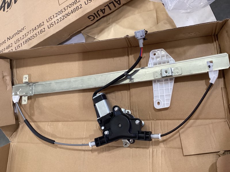 Condition photo showing As Is for oe solutions window motor and regulator assembly