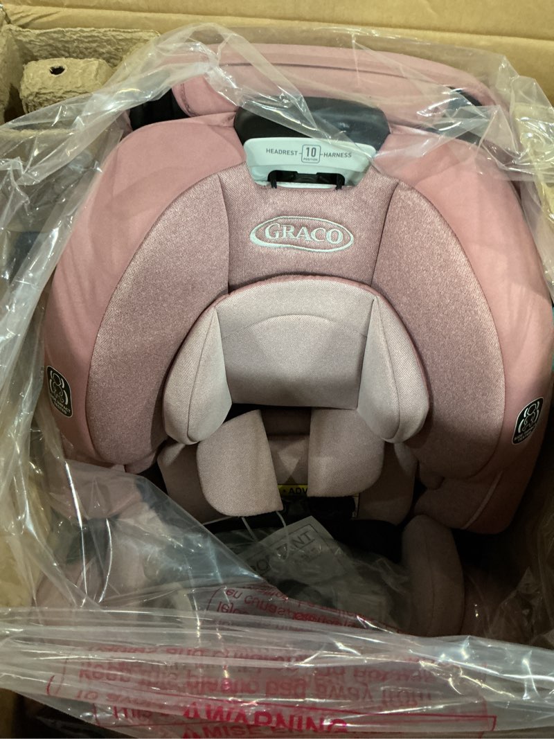 Condition photo showing New/Like New for graco® 4ever dlx 4 in 1 car seat | infant to toddler car seat, maven, adaptable for 10 years of use, size: 20x21.5x24 inch 4-in-1 dlx maven