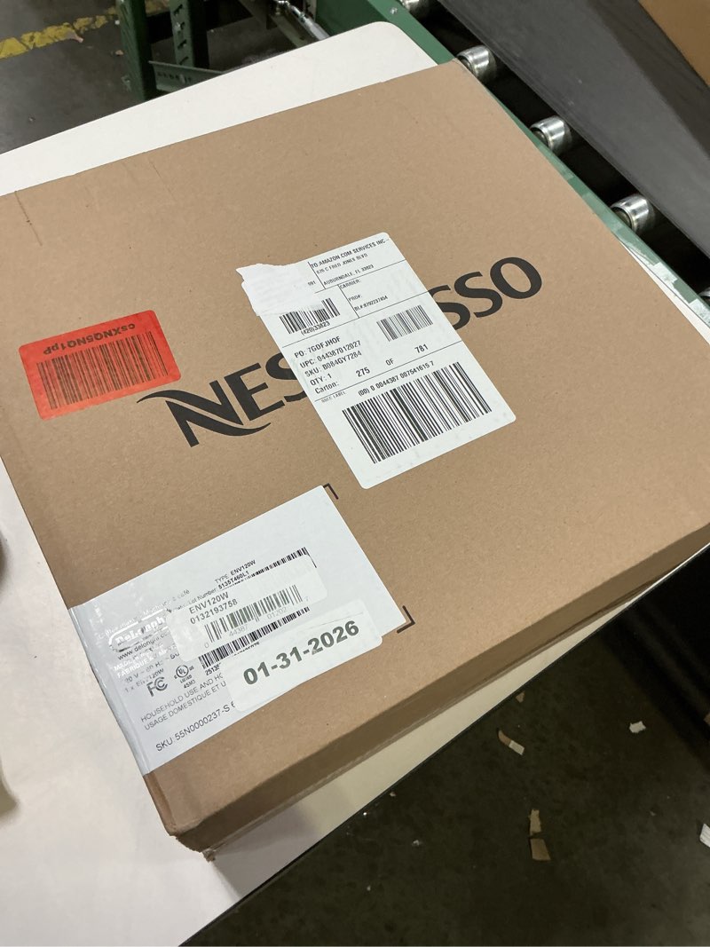 Condition photo showing New/Like New for Nespresso Vertuo Next Coffee and Espresso Maker by De'Longhi, White Machine Only White