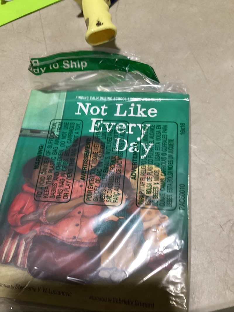  Not like everyday book