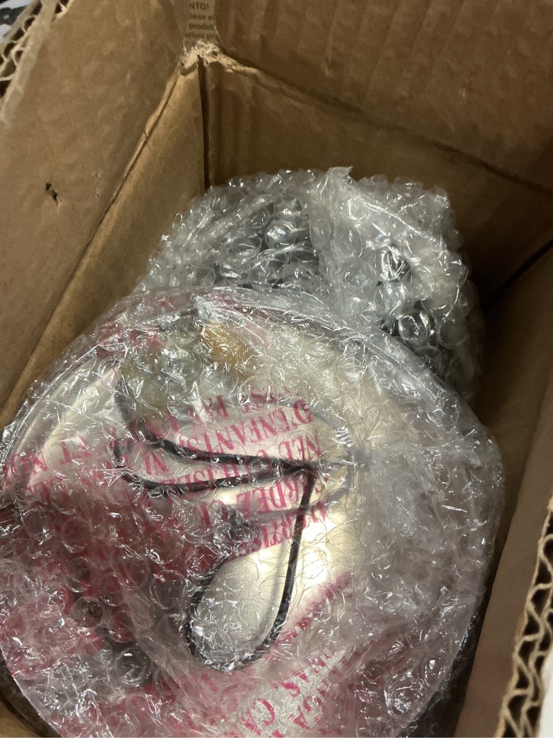 Condition photo showing Good Condition for Modern Crystal Wall Light Pendent Lamp Chrome Finish Bedroom Sconce Lighting Fixture with Pull Cord Switch, E14 Socket (Spherical) Silver