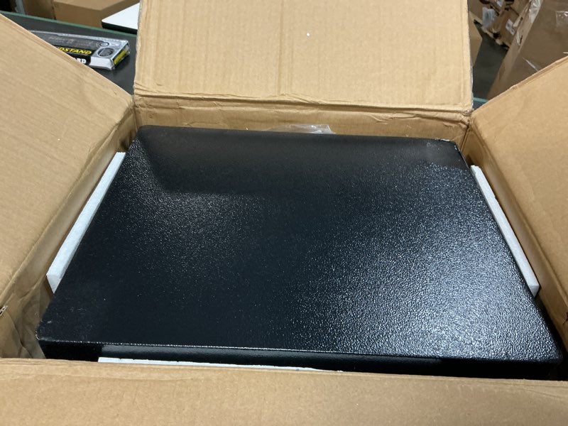 Condition photo showing As Is for 5.3 Cu ft Extra Large Home Safes Fireproof Waterproof, Anti-Theft Fire proof Safe for Home with Combination Lock, Spare Keys and 3 Removable Shelves, Document Safe Box for Money Medicine Valuables 5.3 Cubic Feet