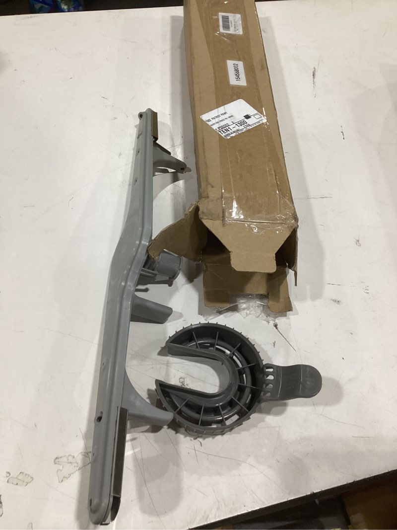 Condition photo showing As Is for 154568002 dishwasher lower spray arm assembly with 5304518968 support & 5304506518 trap drain filter replacement for frigidaire electrolux kenmore dishwasher 1545680 5304517203 154568001 154414101