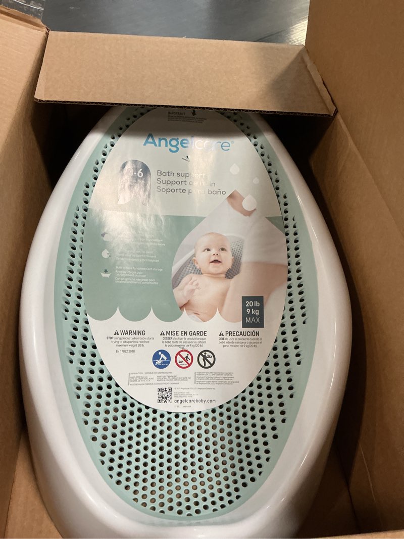 Condition photo showing Good Condition for Angelcare Baby Bath Support (Aqua) | Ideal for Babies Less Than 6 Months Old Bath Support Blue