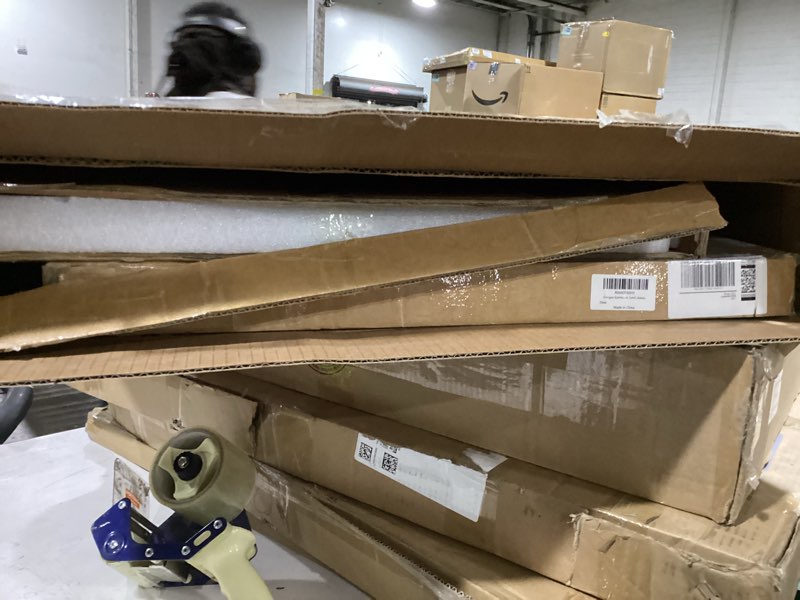 Condition photo showing As Is for stainless steel undershelf 30x30 inches for commercial work table - bottom shelf add-on extra storage for nsf kitchen restaurant, café, bakery or food prep stations 30 x 30 inches