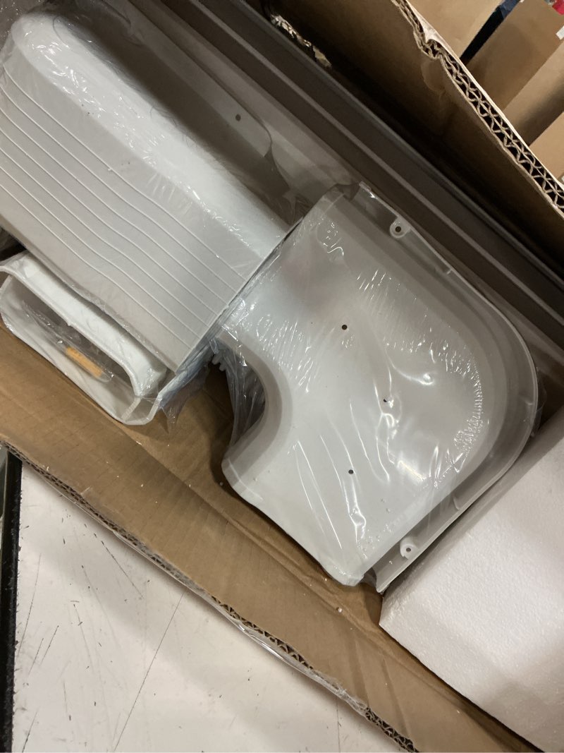 Condition photo showing Good Condition for mini-split ac line set cover: 5" 23.5 ft line hide for mini split central ac hvac heating system - waterproof pvc outdoor pipe cover split unit line guard decorative refrigerant line cover 5" x 23.5 feet