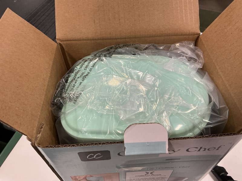 Condition photo showing As Is for CULINARY CHEF SINGLE CUP BREW COFFEE MAKER  MINT