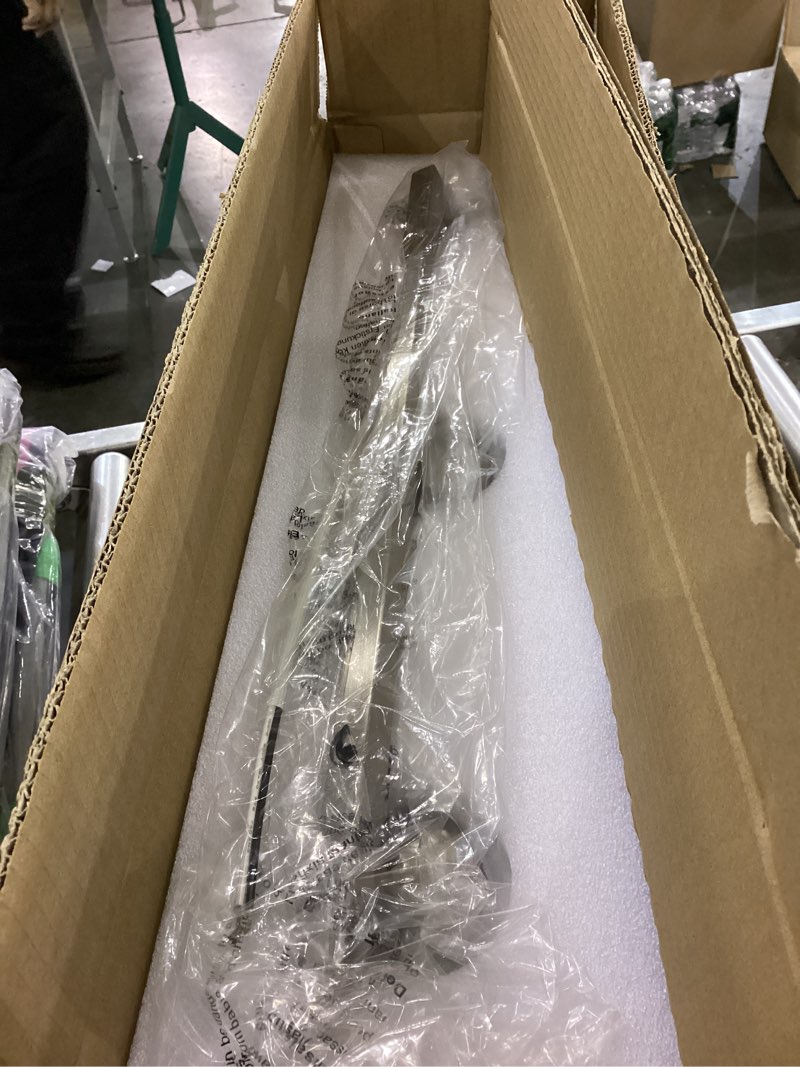 Condition photo showing New/Like New for 3-light bathroom light fixtures, brushed nickel modern vanity lights with milk glass shade, bathroom vanity light over mirror for kitchen living room hallway cabinet porch brushed nickel 3-light