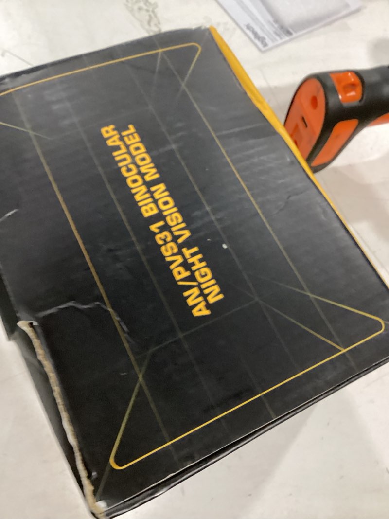 Condition photo showing As Is for Night Vision Goggle for Cosplay Display,1:1 Ratio of The Real AN/PVS31 NVG Dummy Model No Function B