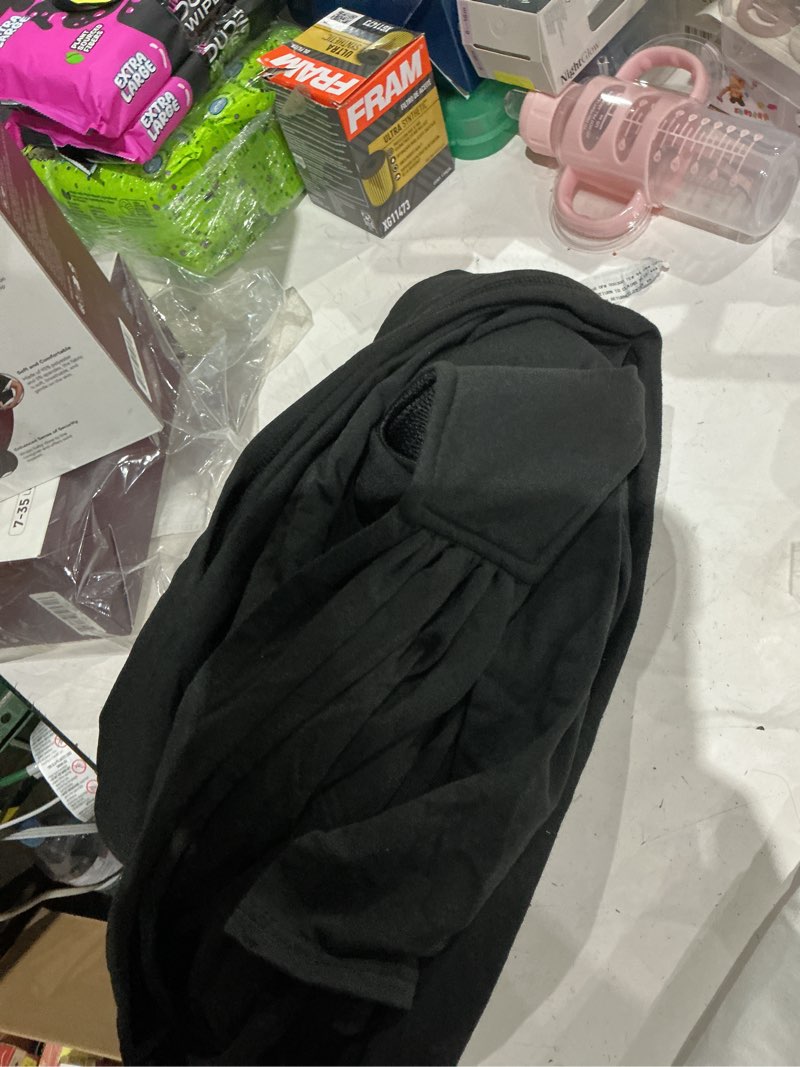 Condition photo showing Good Condition for momcozy baby wrap carrier, adjustable baby carriers for newborn to toddler 7–44 lb (about 0–36 months), black