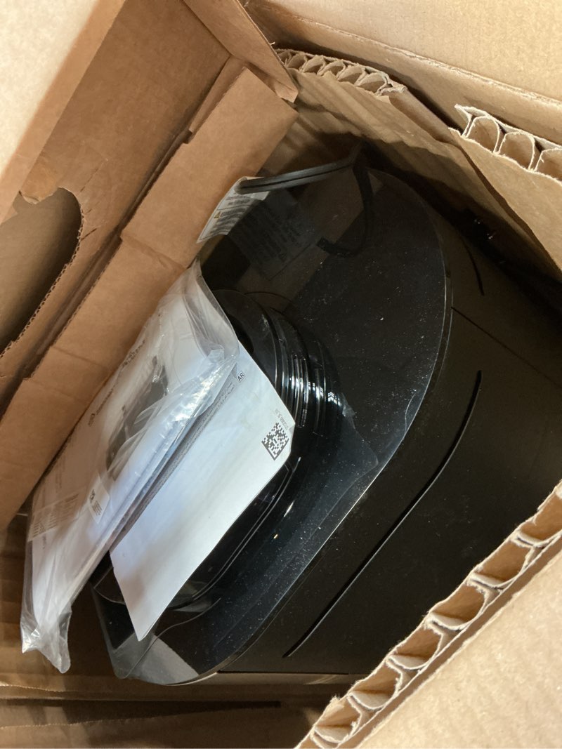 Condition photo showing As Is for De'Longhi True Brew Drip Coffee Maker, Built in Grinder, Single Serve, 8 oz to 24 oz, Hot or Iced Coffee, Stainless, CAM51025MB