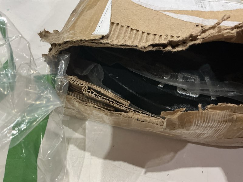 Condition photo showing Good Condition for 2" olympic grip plates with 3-handle design | 2.5-45lb rubber encased iron weight set & pairs | low-noise, floor safe for home gym, deadlift & dumbbell 10 lb pair