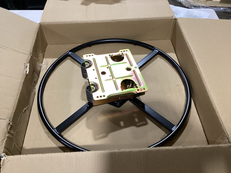 Condition photo showing Good Condition for 24" Heavy Duty Recliner Round Swivel Ring Base with Rocker Plate for Recliner Sofa Chair Replacement Parts