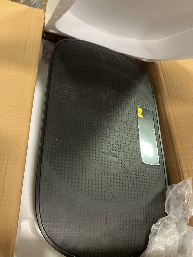 Condition photo showing Good Condition for MERACH Vibration Plate Exercise Machine, Whole Body Workout Equipment for Women, Bluetooth and Silicone Pedal, Vibration Plate with Auto Mode, Vibrate Fitness Platform for Home Black