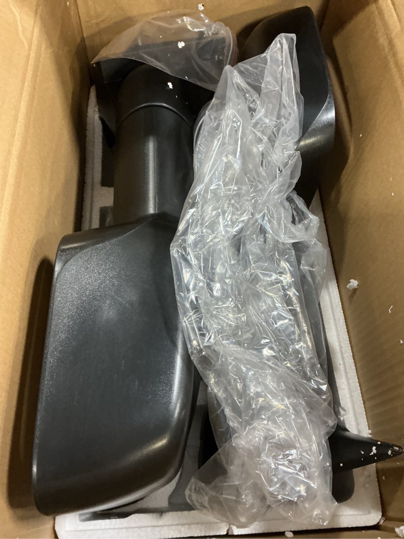 Condition photo showing As Is for Tow Mirrors Compatible with 1988-1998 Chevy GMC C/K 1500 2500 3500, Manual Folding Extended Trailer Towing Side Mirrors