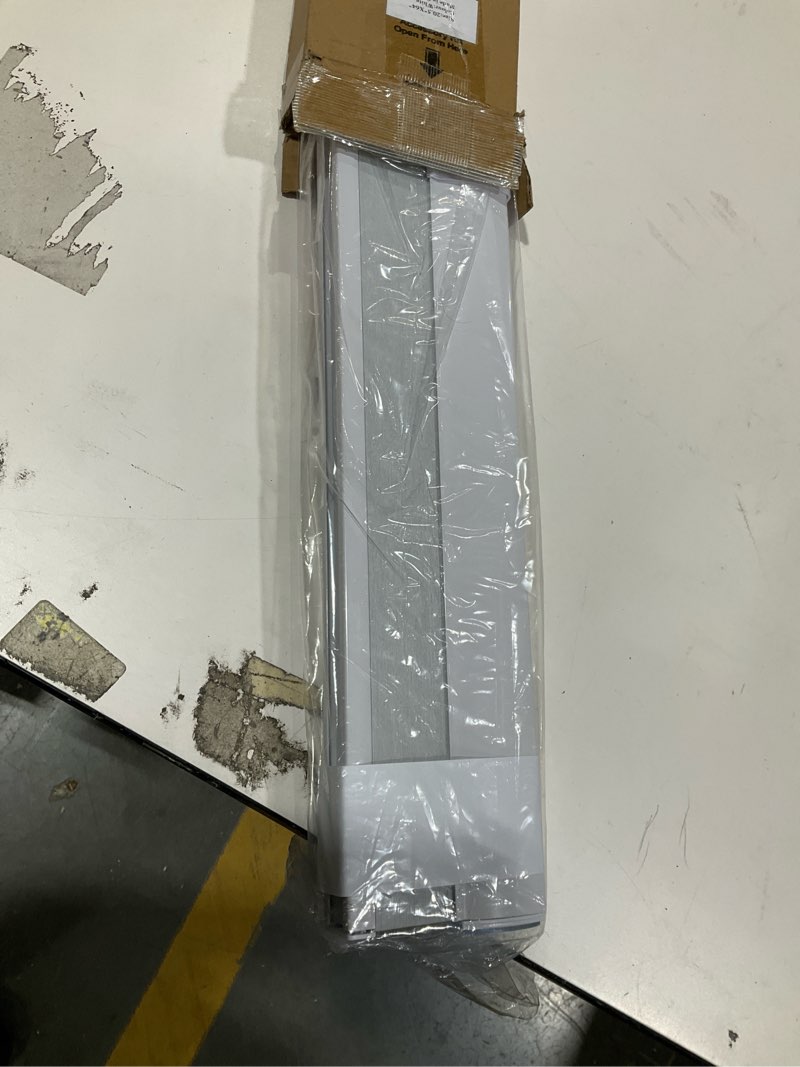 Condition photo showing New/Like New for No Drill Cellular Shades for Indoor Windows, Thermal Insulating & Noise Reducing Honeycomb Blinds, Free Stop Cordless Blackout Shades, White, 20 1/2" W x 64" H 20 1/2"W x 64"H White(blackout)