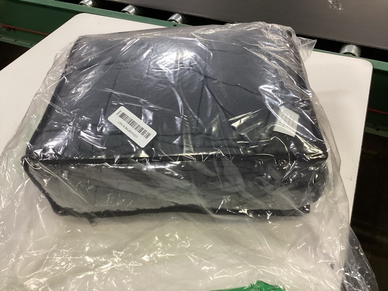 Condition photo showing As Is for yescool Weighted Blanket for Adults (20 lbs, 60” x 80”, Grey) Cooling Heavy Blanket for Sleeping Perfect for 190-210 lbs, Queen Size Breathable Blanket with Premium Glass Bead, Machine Washable Grey 60X80-20 lbs