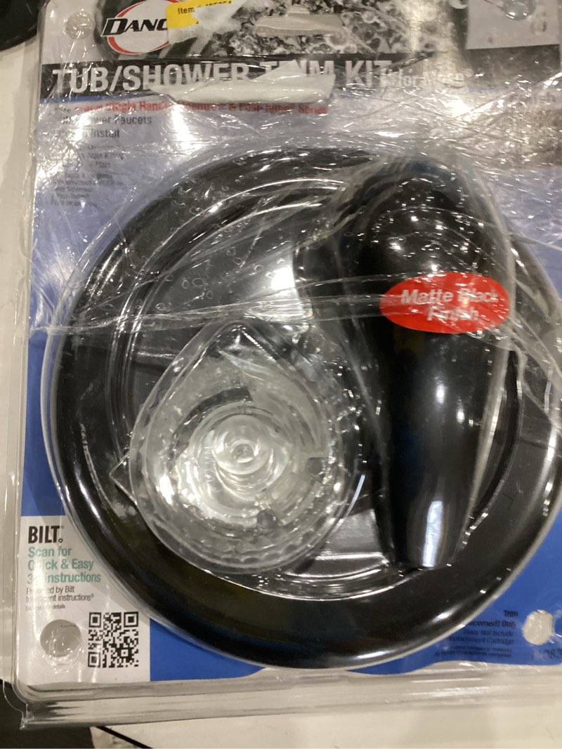 Condition photo showing Good Condition for danco 11083 tub/shower trim kit for moen moentrol and posi-temp series in matte black