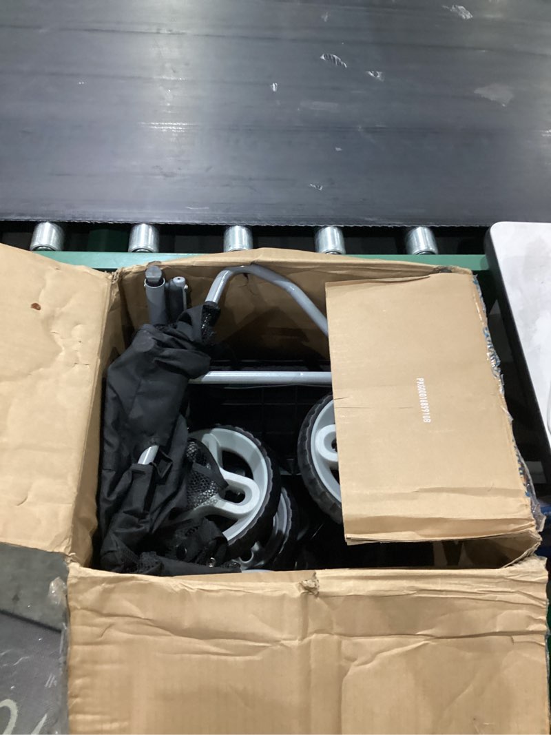 Condition photo showing As Is for Graco DuoGlider Double Stroller | Lightweight Double Stroller with Tandem Seating, Glacier