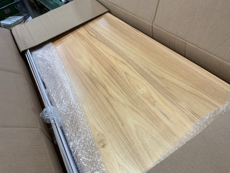 Condition photo showing Good Condition for hoolerry 5 pcs wire shelf covers foamed pvc wire rack covers for removable closet (not wood) pantry shelves for cabinet bathroom kitchen shelving decoration(wood color,38x16inch) 38 x 16 inch wood color
