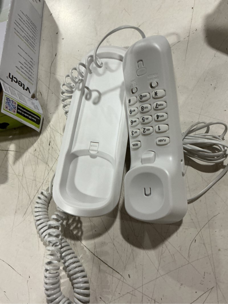 Condition photo showing As Is for vtech trimstyle telephone