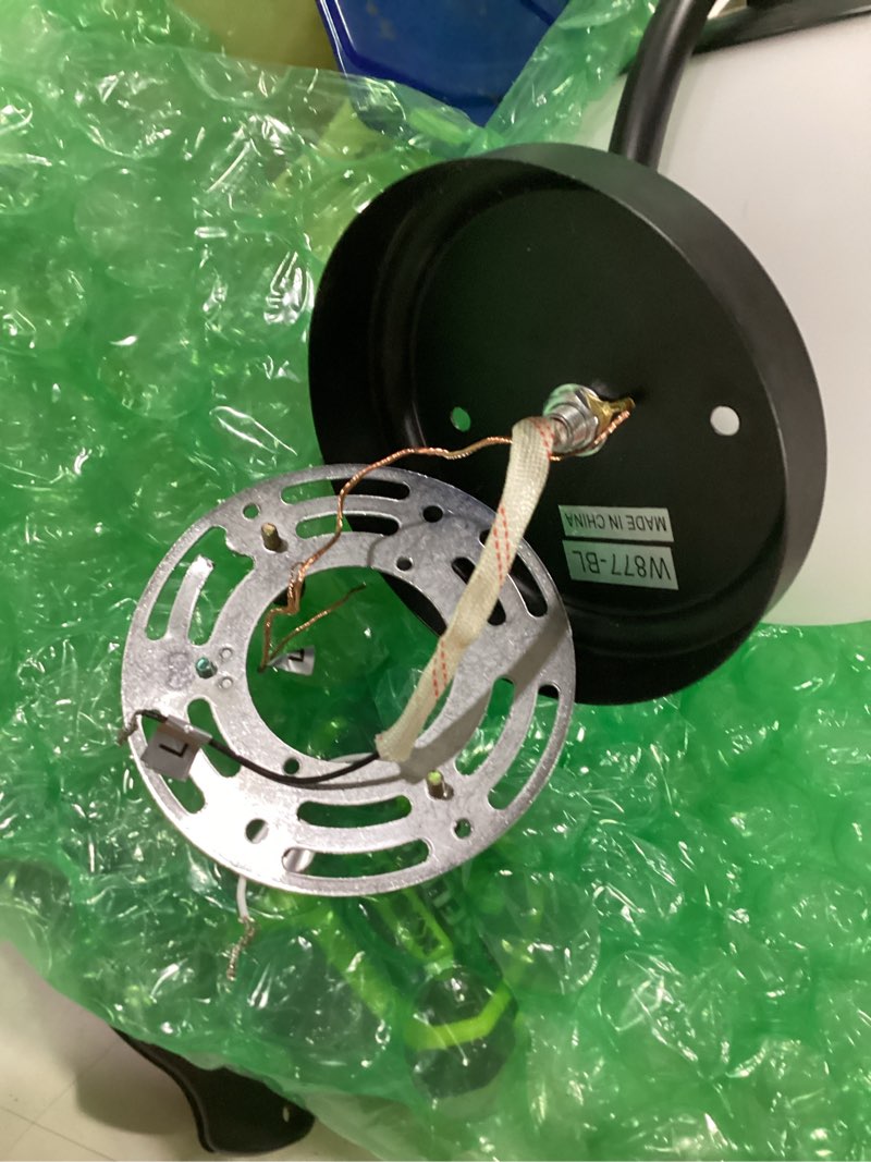 Condition photo showing As Is for **incomplete** (no hardware)Wall Lamp Modern Glass Globe Wall Light Bedroom Bedside Wall Lamp Nordic Single-Head Indoor Decor LED Wall Mount Sconce Fixture for Living Room Bathroom Corridor Aisle Light Fixture(Glass,Three-color