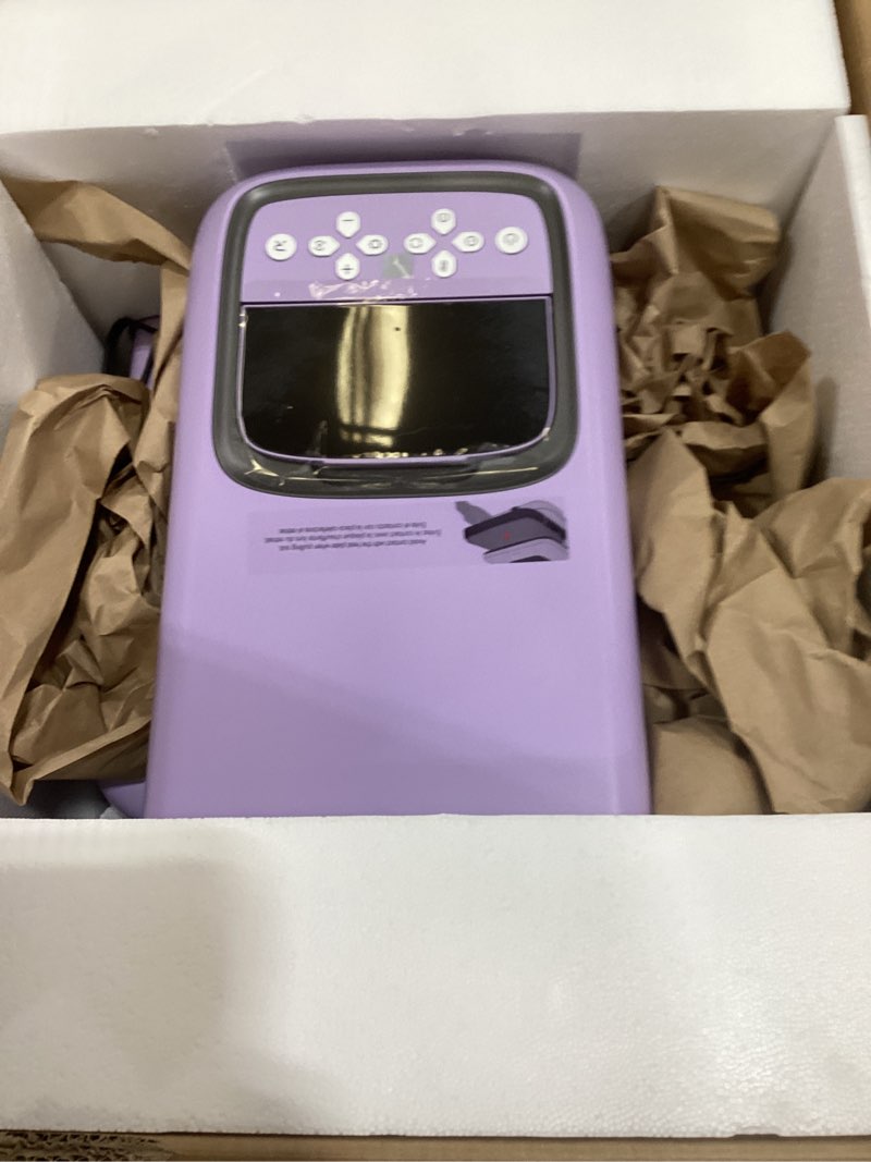 Condition photo showing As Is for htvront auto heat press 2 - heat press machine for t shirts with adjustable pressure & higher heating height, heats up fast & evenly heat press 15x15 for htv, sublimation, heat transfer projects lavender purple