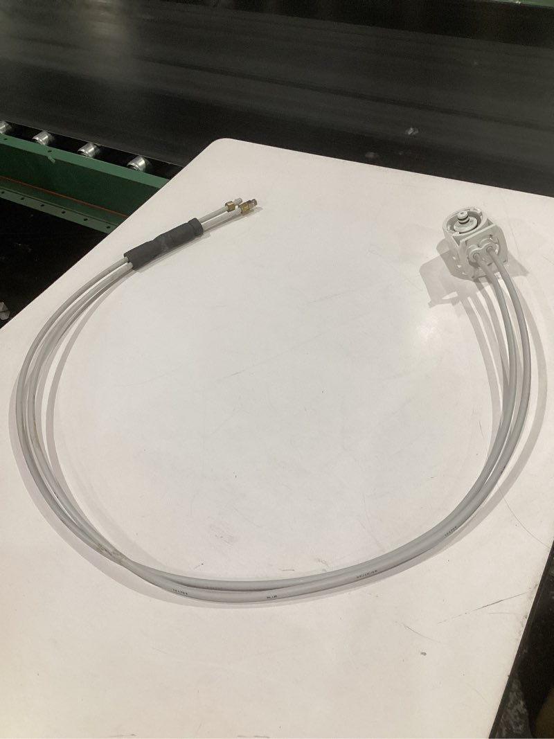 Condition photo showing Good Condition for ge wr17x22072 genuine oem water filter assembly and tube for ge refrigerators