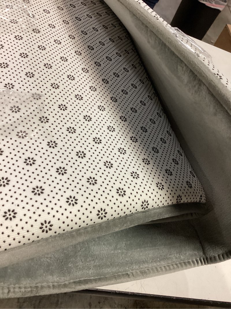 Condition photo showing Good Condition for SEPARO Thick Baby Play Mat for Floor,50 x 50 Playpen Mat,Tummy Time Foam Mats,Ultra Soft Support & Plush Feel,Easy Care with Non-Slip Cushioned for Infant,Kids and Toddler Crawling, Dark Grey Dark Grey 50"x50"
