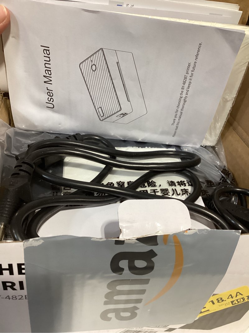 Condition photo showing New/Like New for Label Printer, 4x6 Shipping Label Thermal Printer for Packages, Bluetooth Conection and Compatible with Android. iPhone.Windows, Mac, Chromebook, Amazon, Ebay, UPS.USPS, FedEx, Shopify