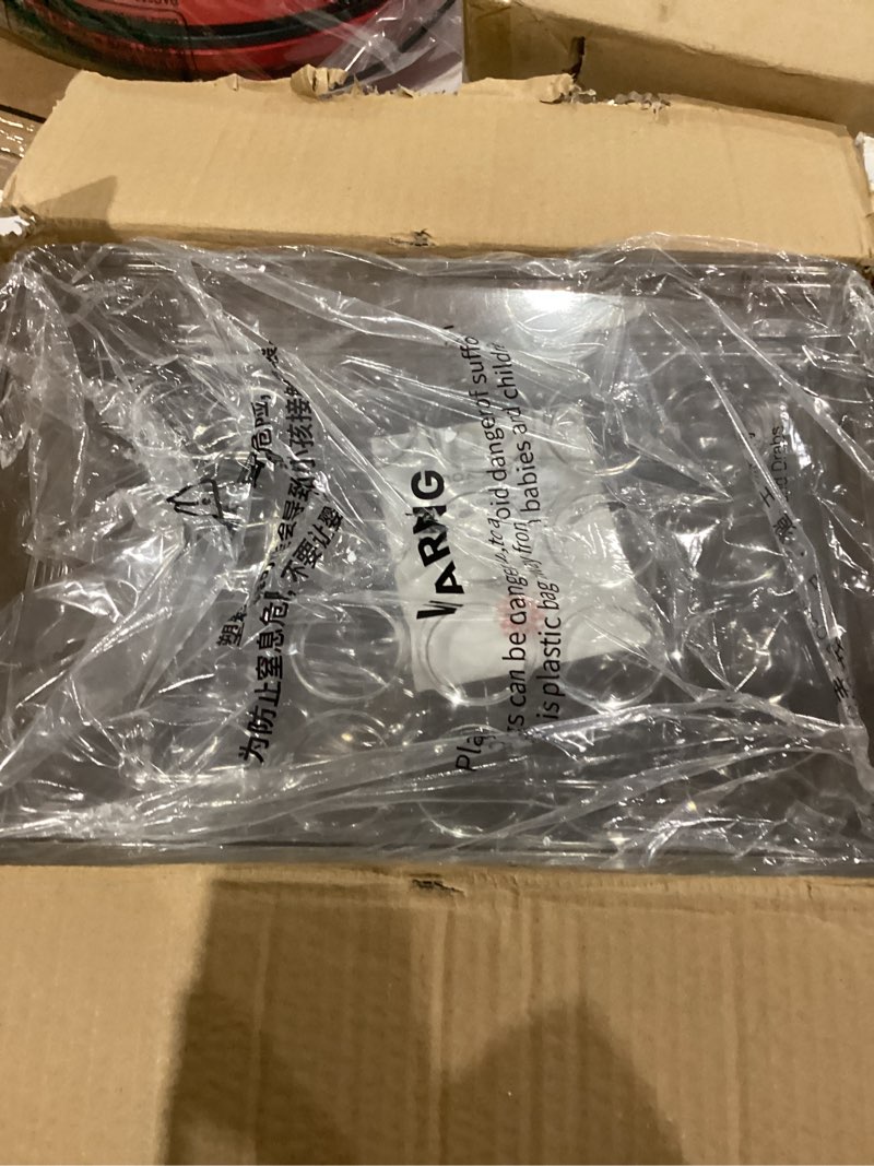 Condition photo showing Good Condition for vacane 24 Capacity Egg Holder for Refrigerator Organizer Bins, Clear Egg Storage Container for Fridge Egg Drawer Egg Tray with Non-Slip Pads, Bpa Free Egg Organizer-2 Pack 2Pack-Clear