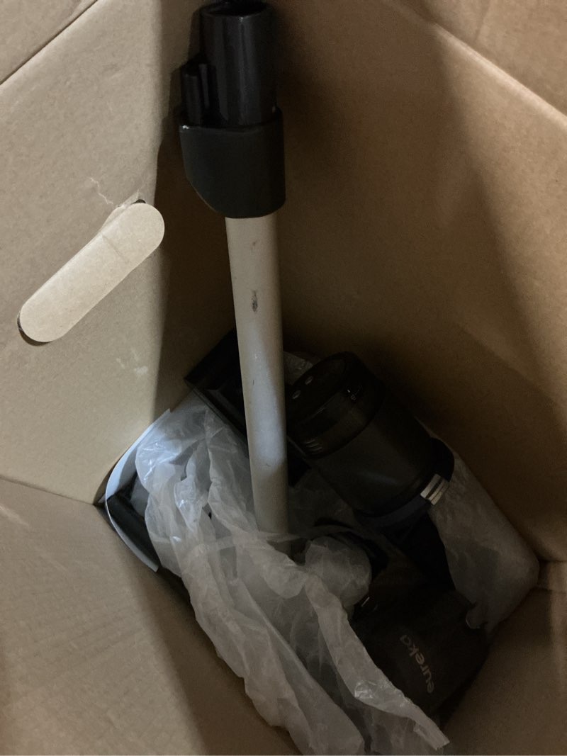 Condition photo showing Good Condition for eureka cordless vacuum cleaner, anti-tangle brushroll, rechargeable stick vacuum, lightweight for carpet, hard floor, pet hair, black nec451bl
