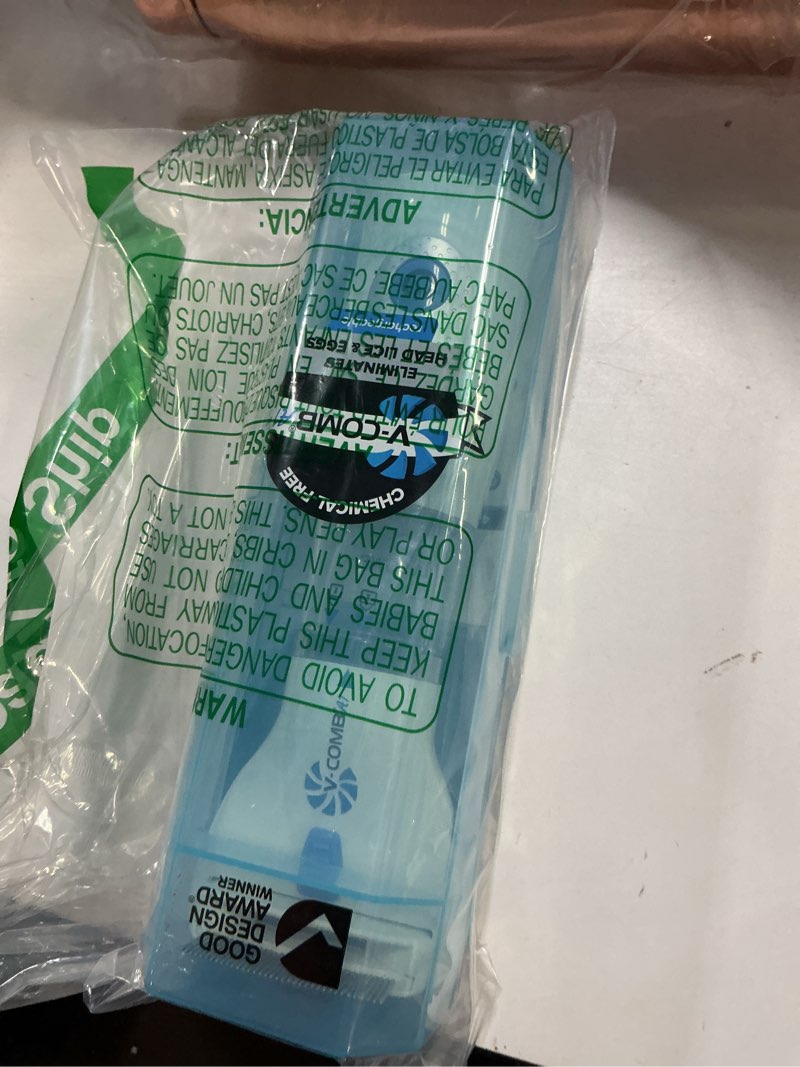 Condition photo showing Good Condition for A1 Rechargeable Chemical-Free Lice Removal Electric Comb, Pack of Refill Filters, Natural Head Lice Solution for Children & Adults, Electric Lice Vacuum Comb, for All Hair Types, Gentle Lice Care