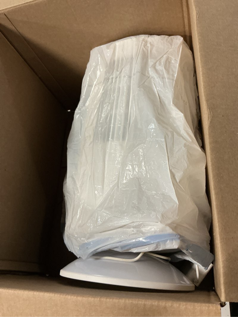 Condition photo showing As Is for SwitchBot Air Purifiers for Home Large Room with Matter Up to 3620 ft², 20dB, Washable Pre-filter, Pet Mode, 10 RGB Colors, Aromatherapy, Work with Apple Home, Google Home, HomeAssistant Air Purifier - Floor Model - Standard White