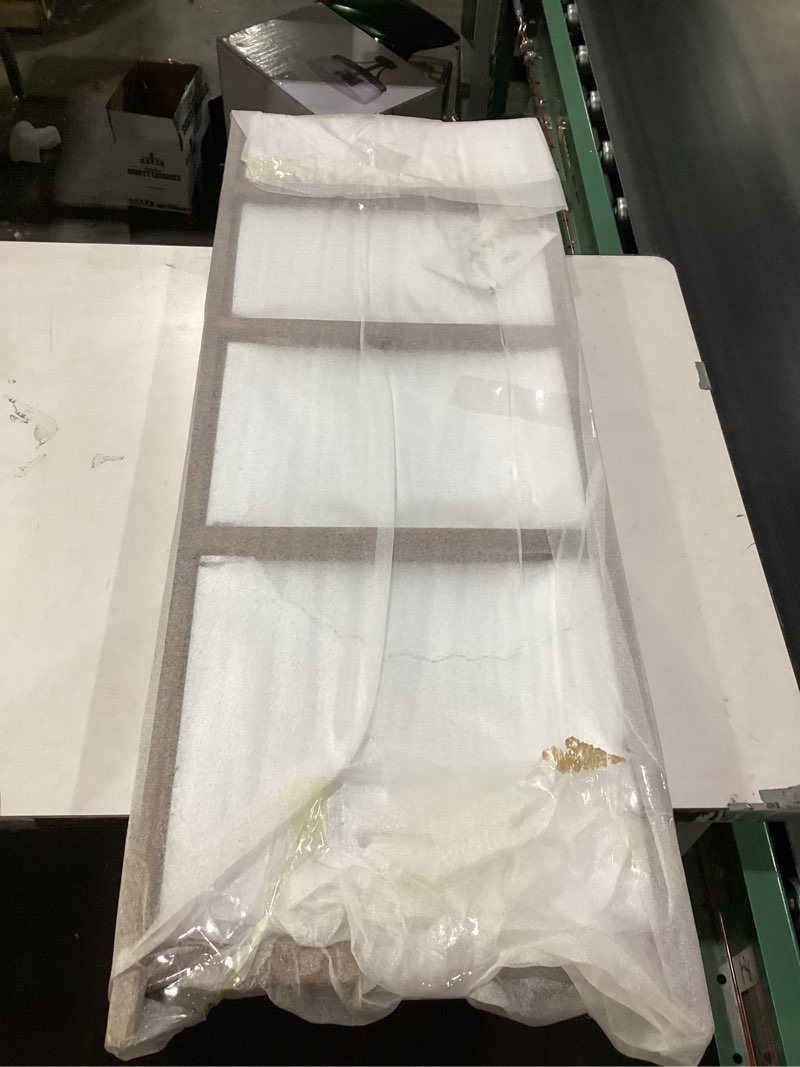 Condition photo showing New/Like New for IDZO 4 Tier Wooden Ladder Shelf 44 in Bookcase Ladder Shelf Storage Shelves Rack Shelf Unit for Office and Home 44 x 16.5 inches, Wood Brown ACACIA WOOD Brown