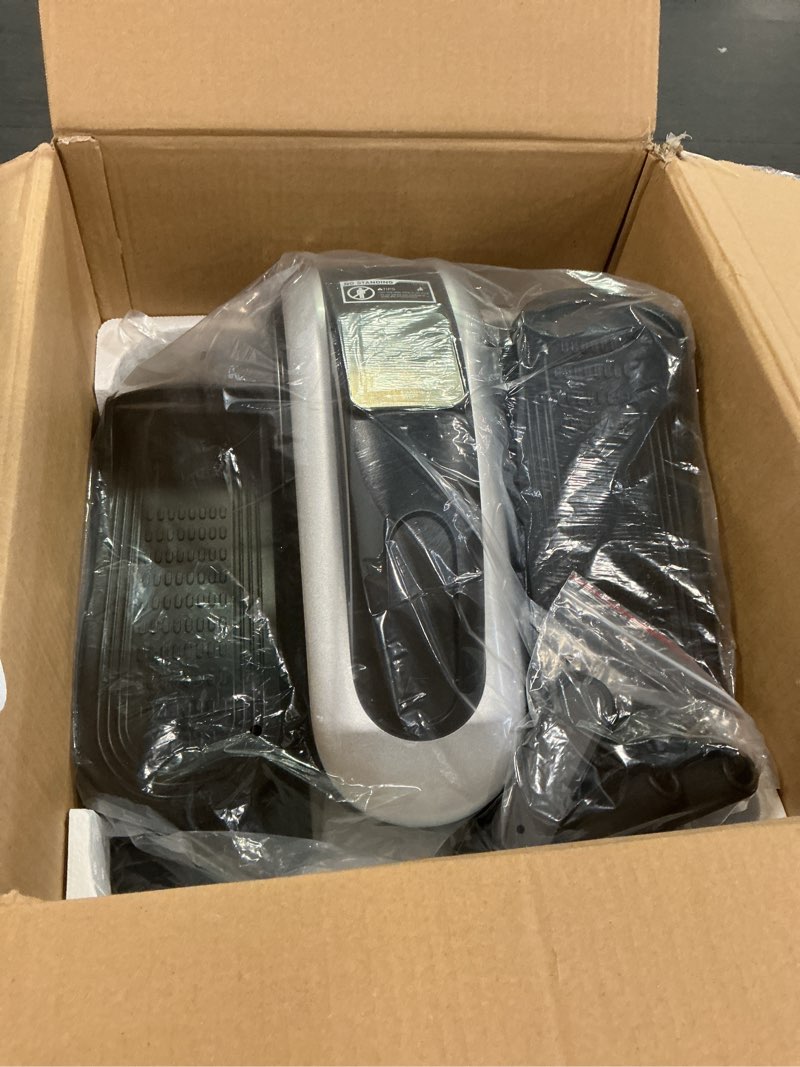 Condition photo showing Good Condition for Under Desk Elliptical Machine,12 Adjustable Speeds&12 Modes with Remote Control,Elastic Rope,Electric Leg Exerciser as Seen on for Seniors,Manual&Auto Mode for Home Office