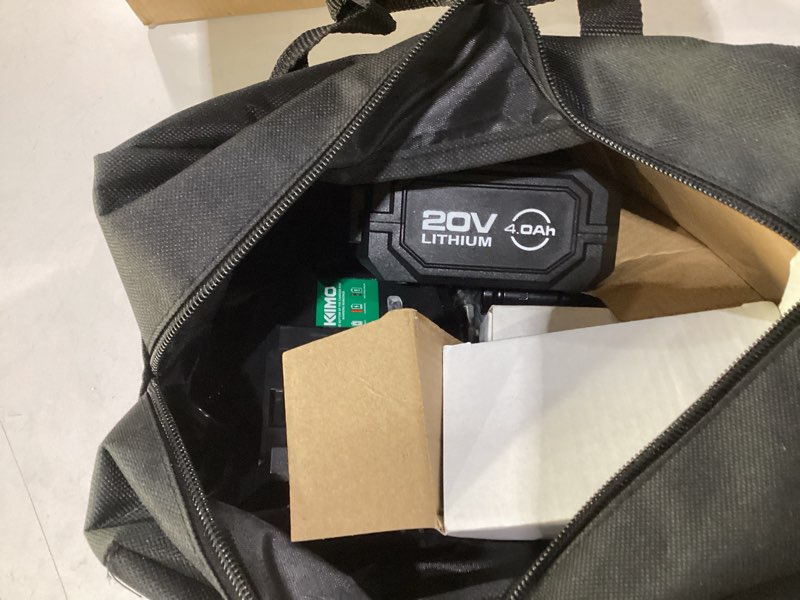 Condition photo showing Good Condition for KIMO Impact Wrench 1/2 Cordless, 1200N.m (900ft-lbs), 4000RPM, 9-Piece Drill & Driver Set, 4Sockets 