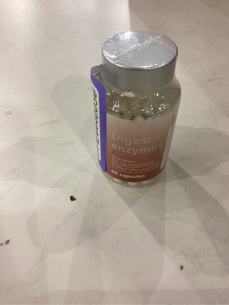 Condition photo showing New/Like New for Digestive enzymes60 capsules