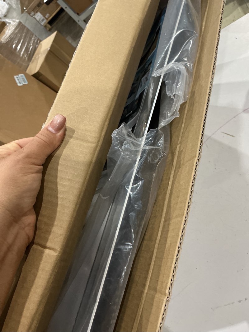 Condition photo showing Good Condition for 27.6"l×1.6"h bridge threshold ramps for doorways, fits 2.8–5.1" wide thresholds with adjustable support bars, non-slip aluminum wheelchair ramps for home steps, sliding door ramp for wheelchair 27.6"l & 2.8–5.1" wide