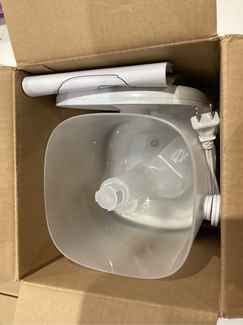 Condition photo showing Good Condition for LEVOIT Top Fill Humidifiers for Bedroom, 2.5L Tank for Large Room, Easy to Fill & Clean, 28dB Quiet Cool Mist Air Humidifier for Home Baby Nursery & Plants, Auto Shut-off for Safety, 25H White