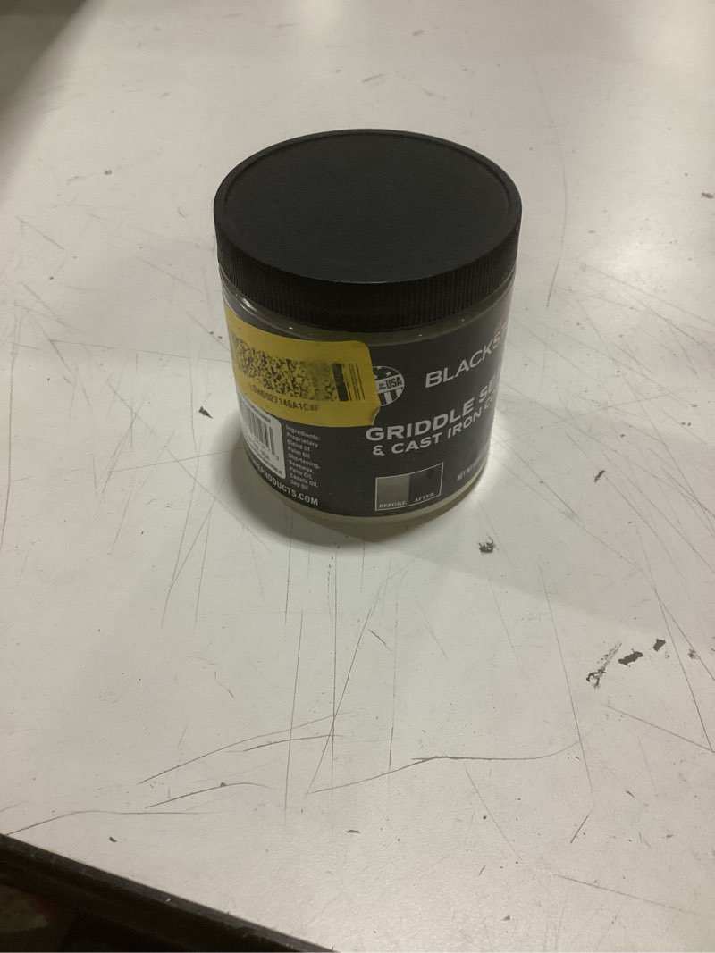 Condition photo showing Good Condition for Blackstone Griddle Seasoning and Conditioner  Mixed Spices & Seasonings  Black