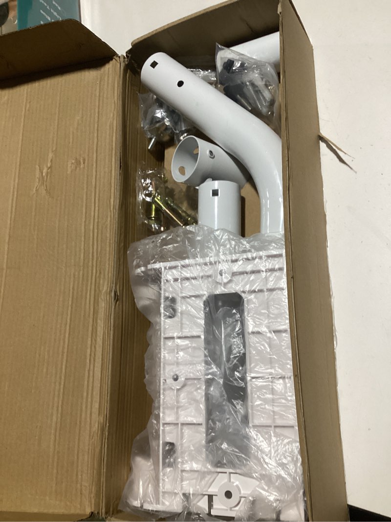 Condition photo showing Good Condition for Starlink Mount Gen 3 with Pipe Adapter, Long Heavy Duty Starlink Mounting Kit Compatible with Starlink Gen 3 for Wall/Roof, Adjustable Angle White 24.5-inch