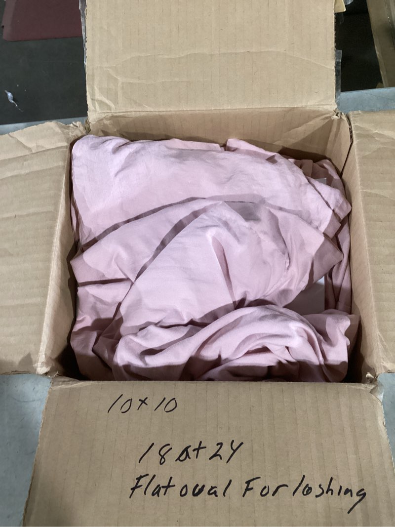 Condition photo showing Good Condition for mr&hm pillow cases queen size set of 2, cooling pillow case for hot sleepers 20"x30", breathable & moisture wicking, soft envelope pillowcases, rayon derived from bamboo & polyester blend (pink) 09- pink queen (20"x30" )-pack of 2