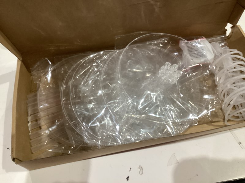 Condition photo showing Good Condition for balloon sticks with base, 10 pack 17"tall clear balloon stick stands holder for table top centerpieces for 10 to 24 inch balloons banquet decor for birthday /wedding / thanksgiving /bridal shower party