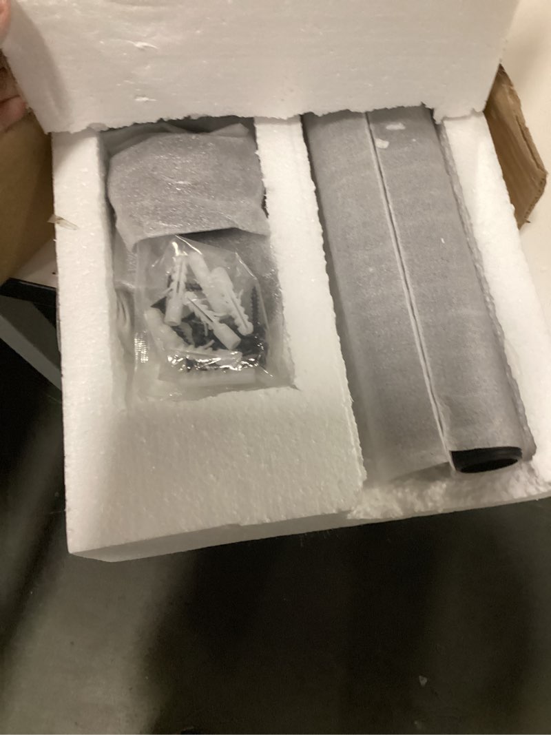 Condition photo showing Good Condition for Handrails for Outdoor Steps 5FT, Galvanized Steel Handrails for Indoor Stairs Easy to Install, Iron Balusters Hand Railing Indoor Outdoor for Household or Commercial Buildings 5 Feet Galvanized Steel