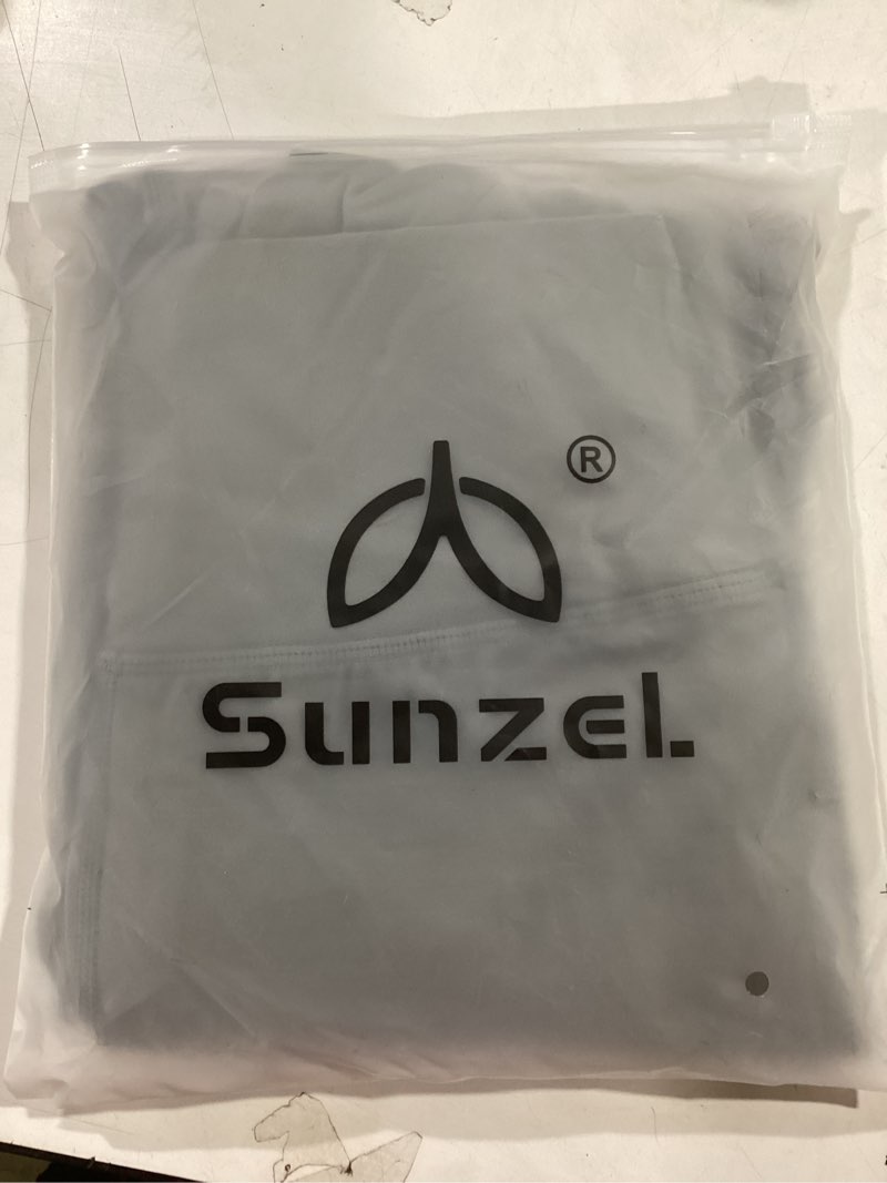 Condition photo showing New/Like New for Sunzel Mini Flare Leggings for Women, High Waist Yoga Pants with Tummy Control, Casual Gym Workout Bootcut Leggings 28" Height: 4'9" - 5'2" Medium Charcoal Gray