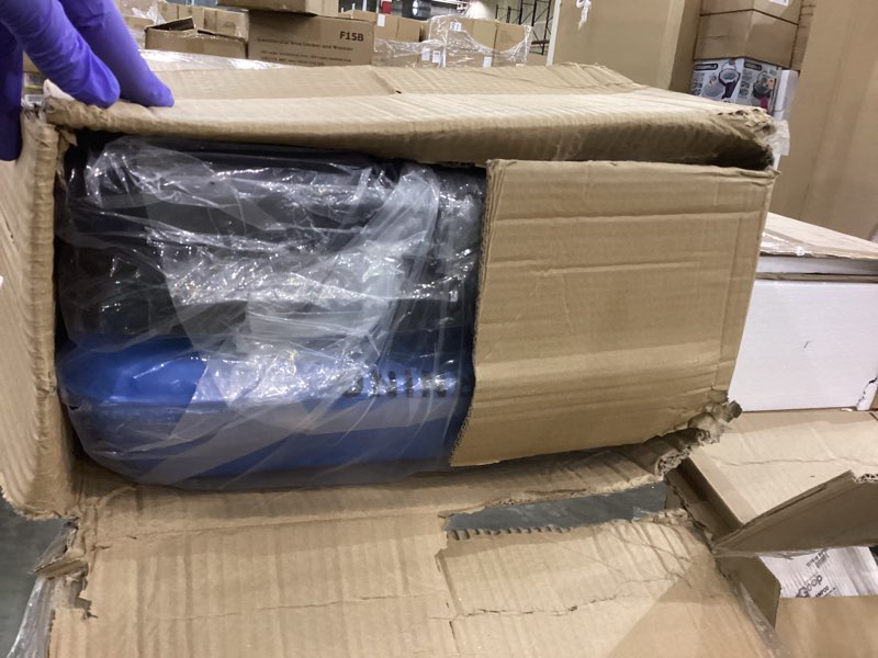 Condition photo showing As Is for Yes4All Adjustable Workout Aerobic Exercise Step Platform Health Club Size with 4 Adjustable Risers Included and Extra Risers Options E. Blue/Black